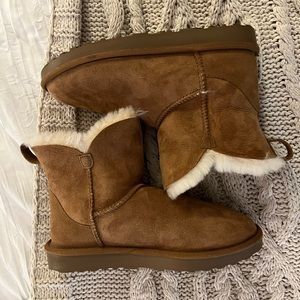 Boots Size-7 Color- Chestnut
